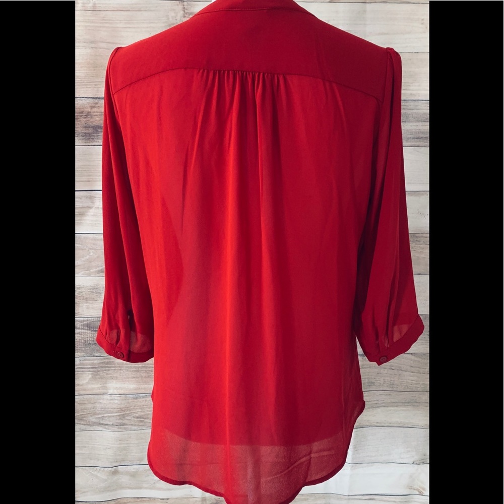 RED🌹🍃🌱BLOUSE - Picture 2 of 2